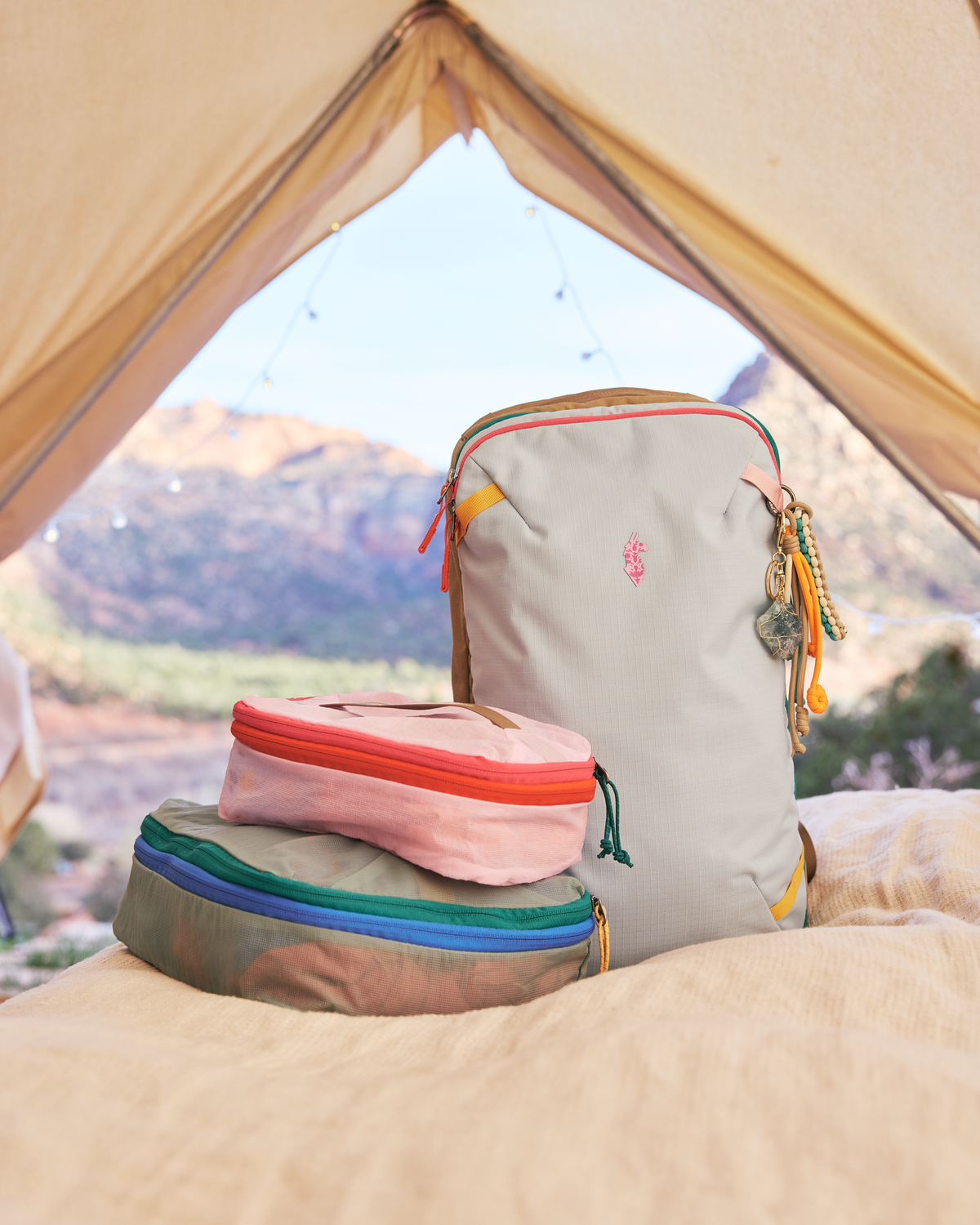 Cotopaxi X FP Movement Expandable Cubo Bundle - Powder Pink/Sterline Blue - US 9128