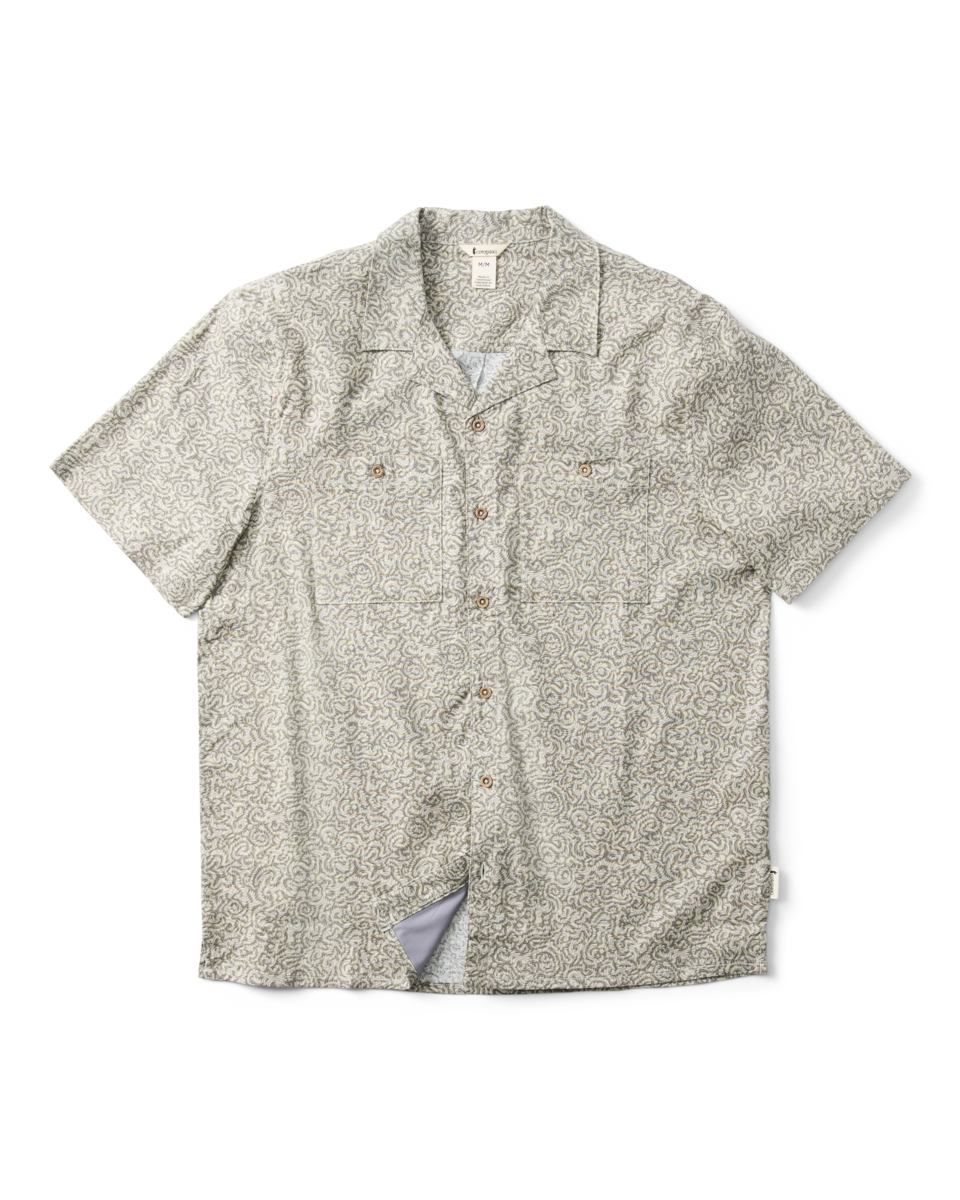 Afuera Button Up Shirt - Print - Men's - Cenotes Mineral - US 6235