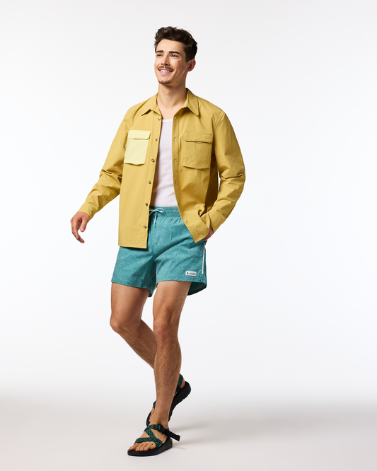 Brinco 5" Short - Print - Men's - Zen Garden Tide Pool - US 7959