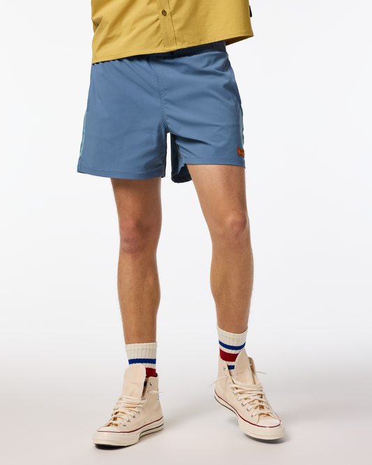 Brinco 5" Short - Solid - Men's - Steel Blue - US 8296