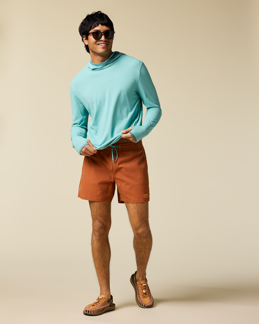 Brinco 5" Short - Solid - Men's - Whiskey - US 2866