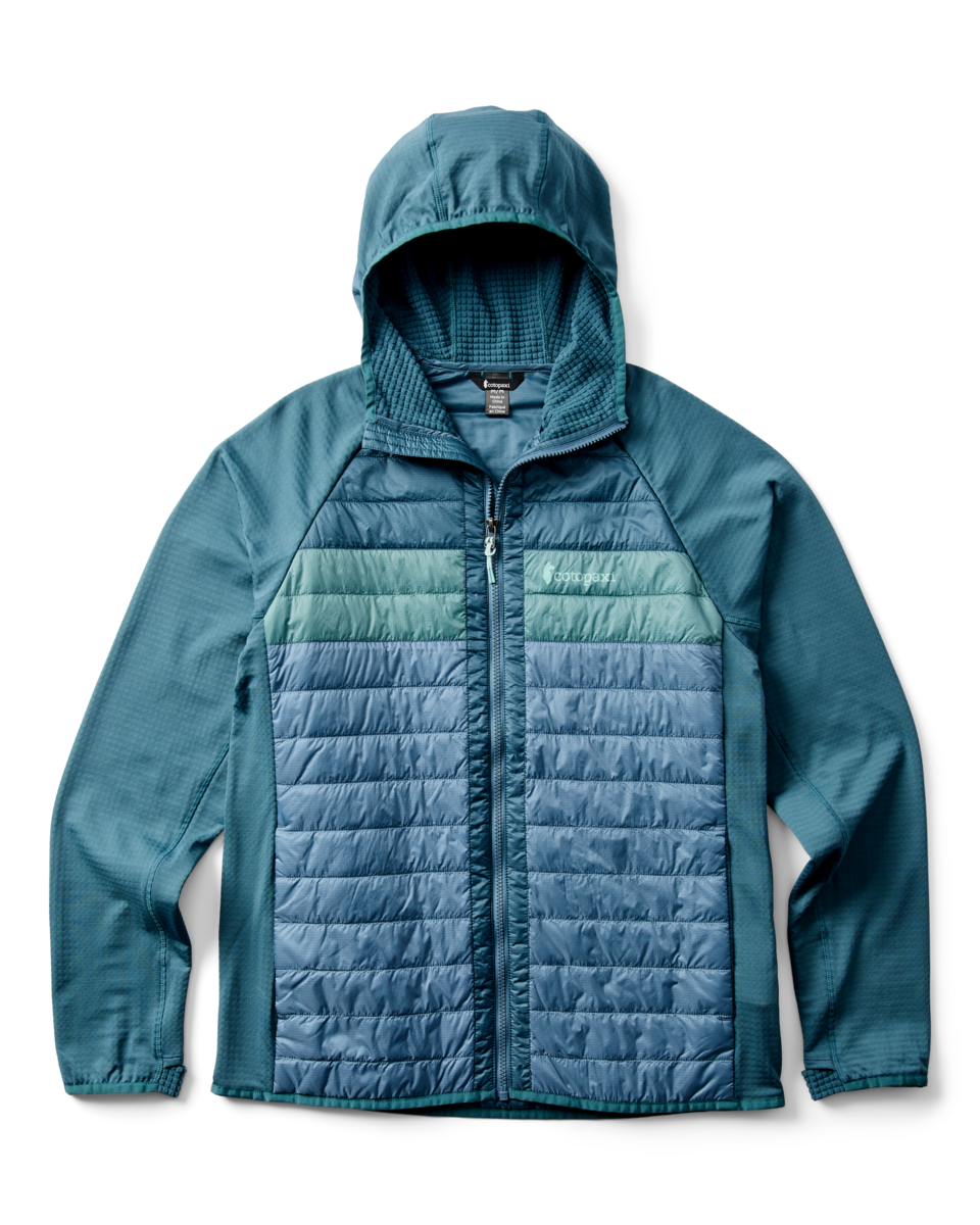 Capa Hybrid Insulated Hooded Jacket - Men's - Ocean/Steel Blue - US 6683