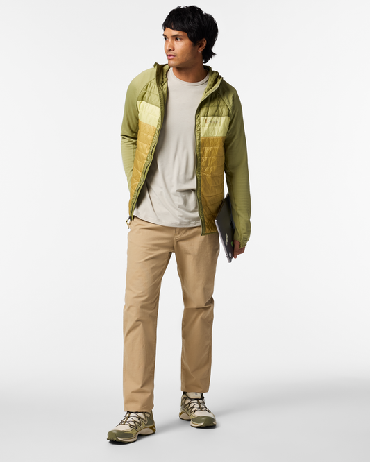 Capa Hybrid Insulated Hooded Jacket - Men's - Seed/Husk - US 3795
