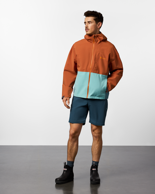 Cielo Rain Jacket - Men's - Whiskey/Tide Pool - US 7027