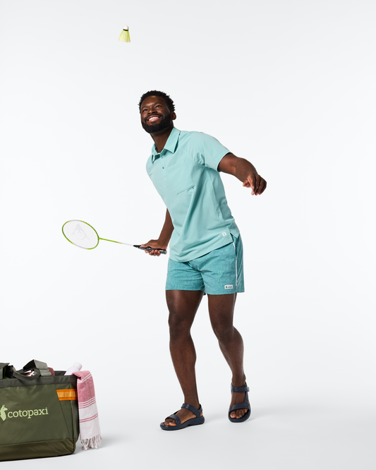 Pulso Tech Polo - Men's - Tide Pool - US 3670