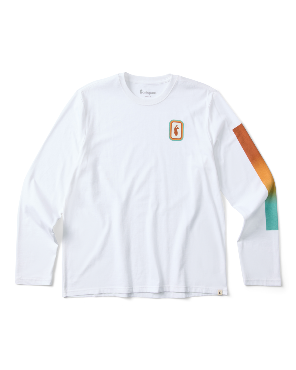 Radiant Llama Long-Sleeve T-Shirt - Men's - White - US 4637