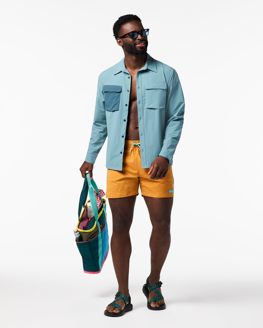 Solta Long-Sleeve Sun Shirt - Men's - Everglade - US 6717
