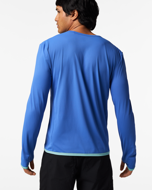 Sombra Long-Sleeve Sun Shirt - Men's - Azure - US 6511
