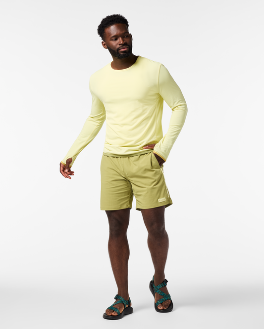 Sombra Long-Sleeve Sun Shirt - Men's - Honeydew - US 8147