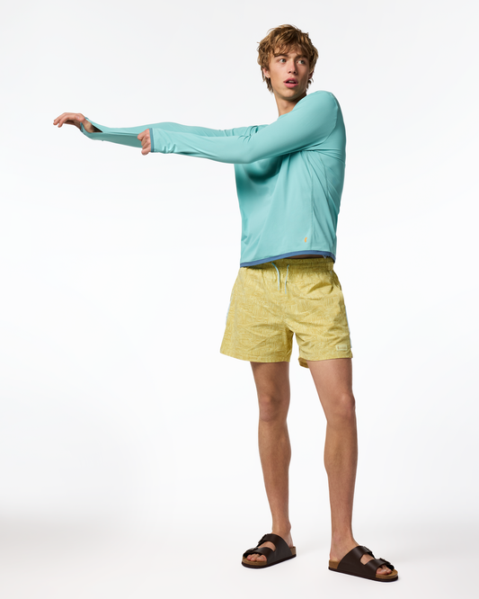 Sombra Long-Sleeve Sun Shirt - Men's - Tide Pool - US 4740