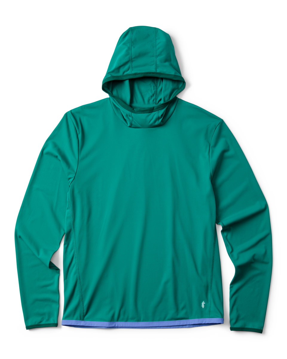 Sombra Sun Hoodie - Men's - Malachite - US 7087