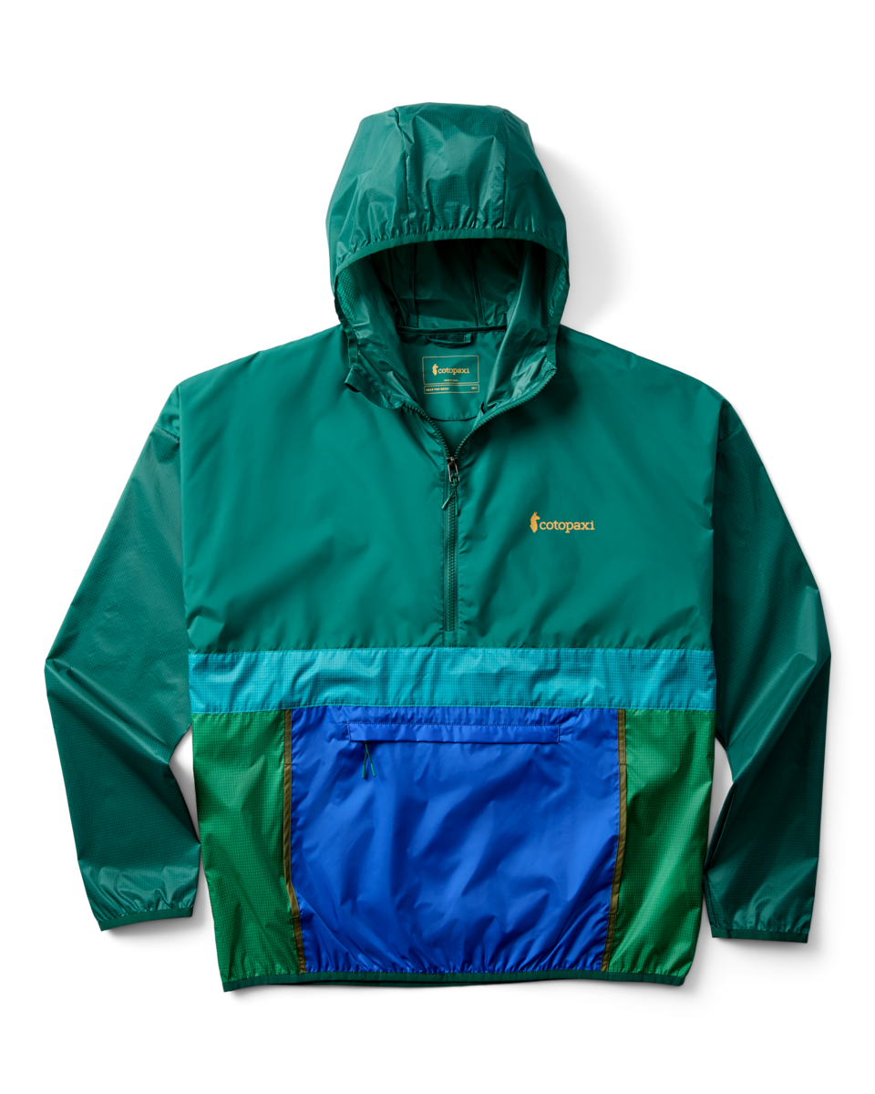Teca Half-Zip Windbreaker - Men's - Eat More Veggies - US 4183