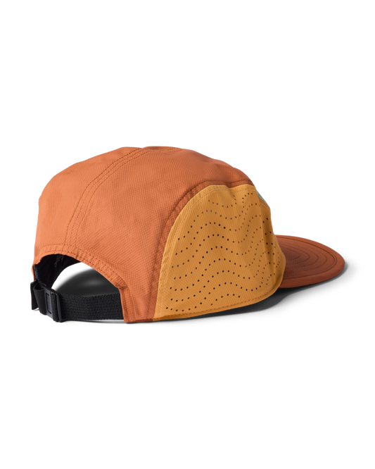 Tech Plus 5-Panel Hat - Tide Pool/Whiskey - US 7167