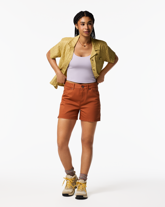 Ambato Short - Women's - Whiskey - US 3946