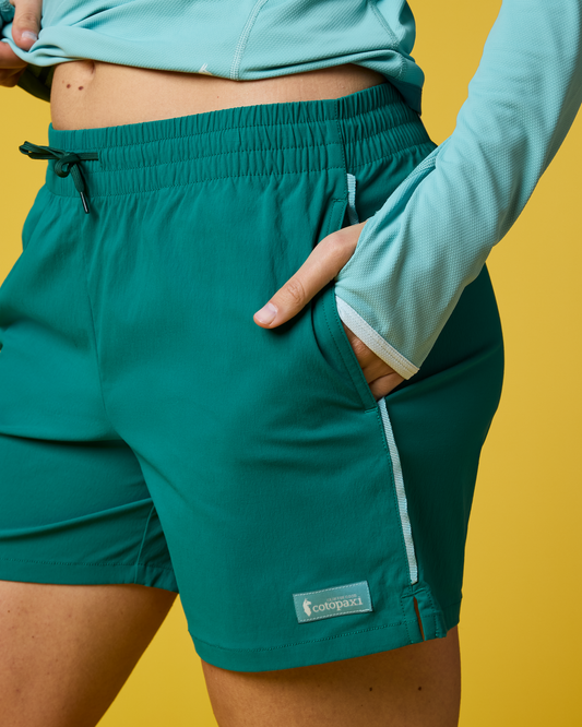 Brinco 5" Short - Solid - Women's - Malachite - US 3549