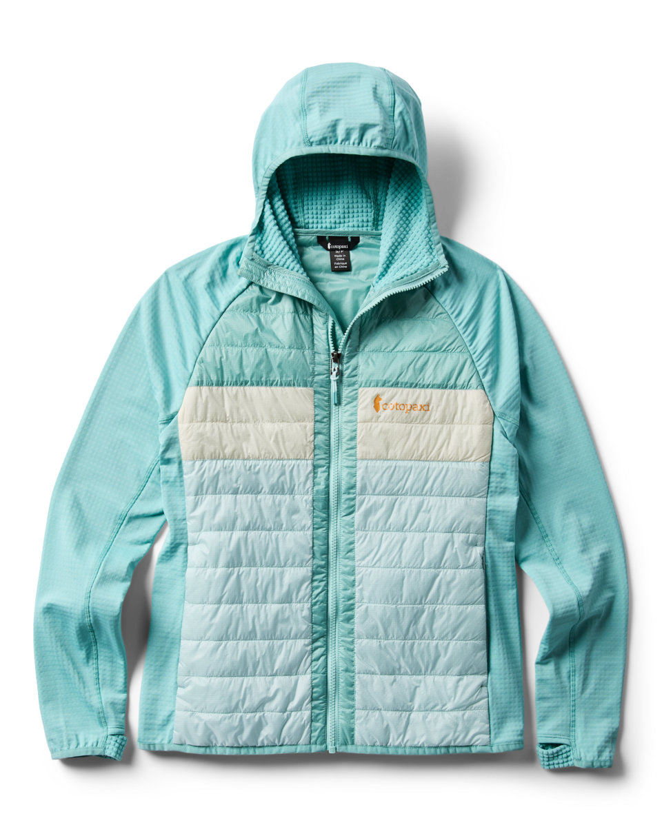 Capa Hybrid Insulated Hooded Jacket - Women's - Tide Pool/Surf - US 3799