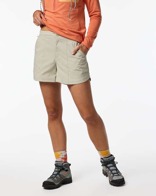 Coraje 4" Tech Short - Women's - Mineral - US 1289