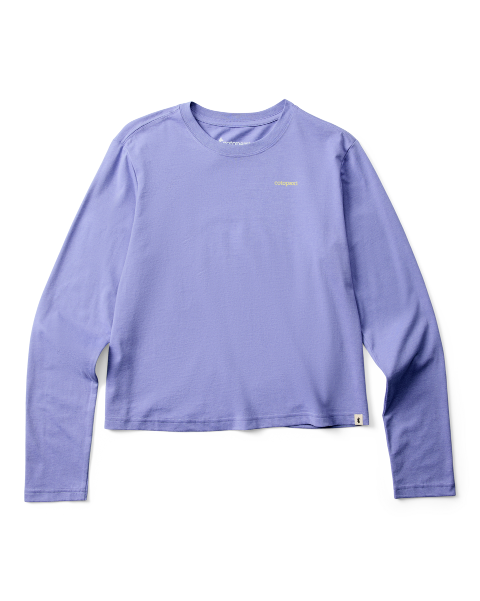 Flower Patch Long-Sleeve T-Shirt - Women's - Aster - US 7928
