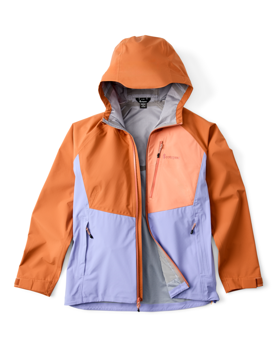 Impermeo 3L Hooded Shell Jacket - Women's - Whiskey/Aster - US 3912