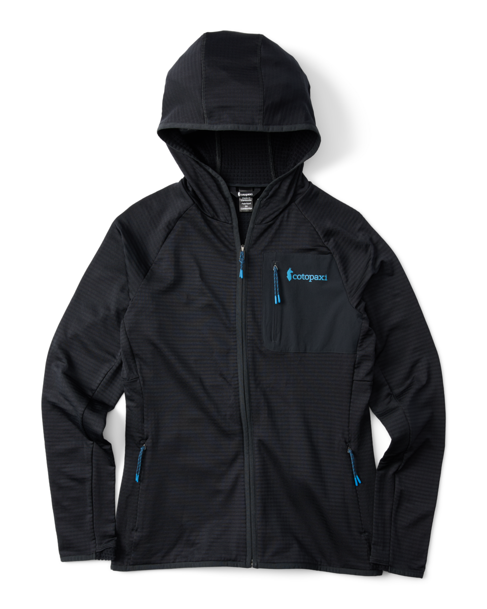 Otero Fleece Full-Zip Hooded Jacket - Women's - Cotopaxi Black - US 7533