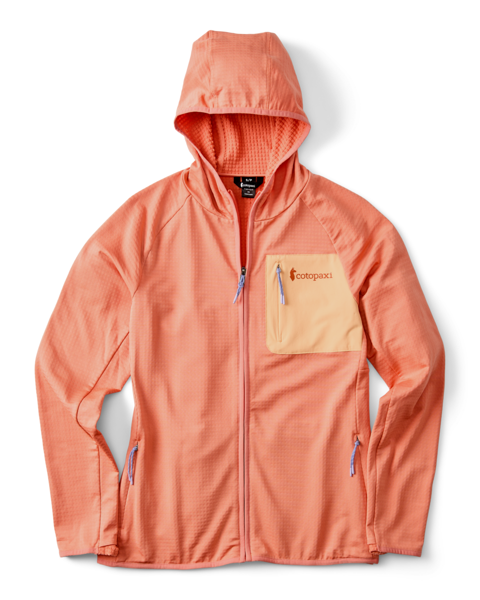 Otero Fleece Full-Zip Hooded Jacket - Women's - Grapefruit - US 6745