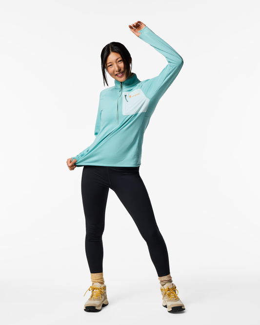 Otero Fleece Half-Zip Pullover - Women's - Tide Pool - US 7722
