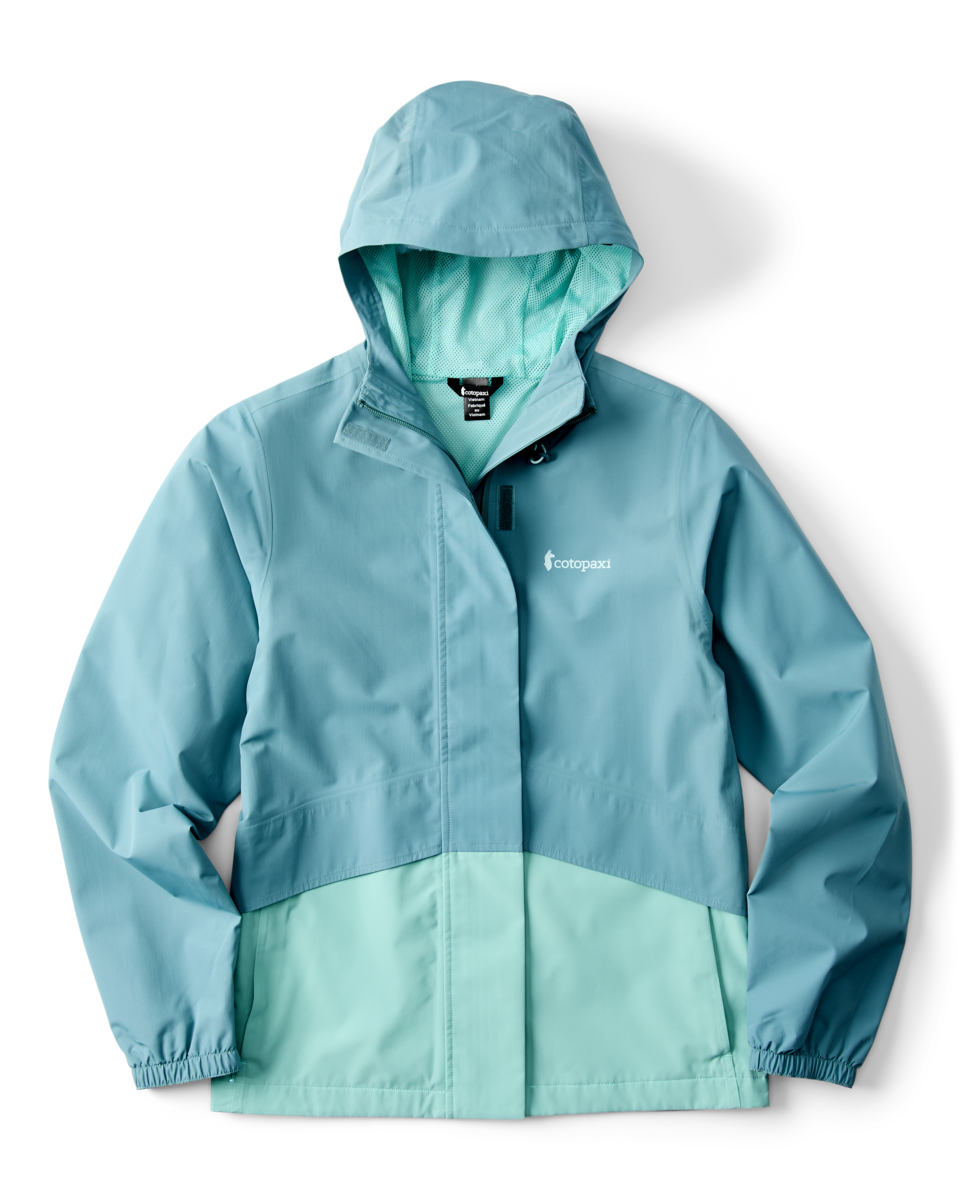 Rayu Rain Jacket - Women's - Everglade/Tide Pool - US 4554