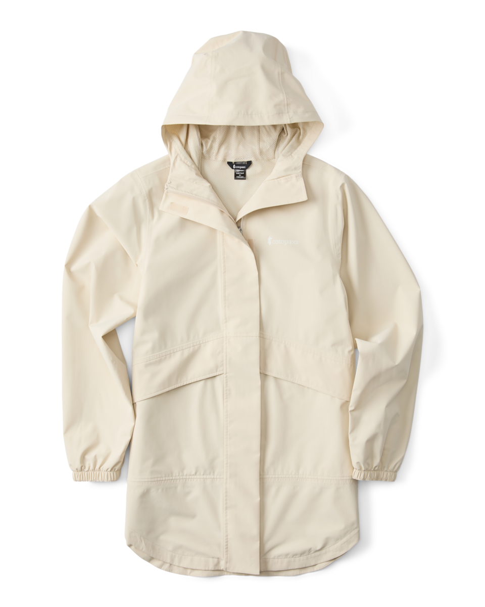 Rayu Rain Parka - Women's - Cream - US 1165