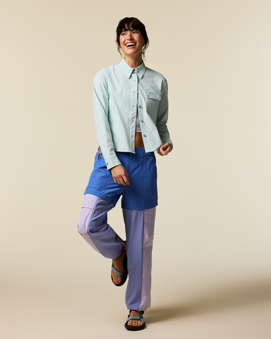 Solta Long-Sleeve Sun Shirt - Women's - Surf - US 5710