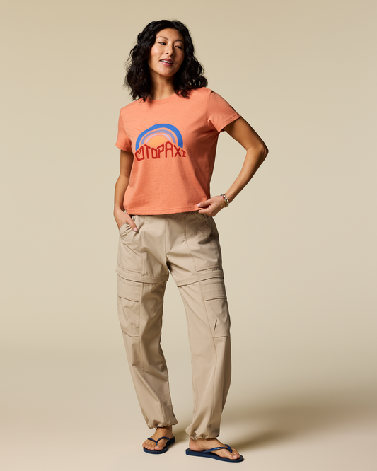Sunset Embers T-Shirt - Women's - Grapefruit - US 3310