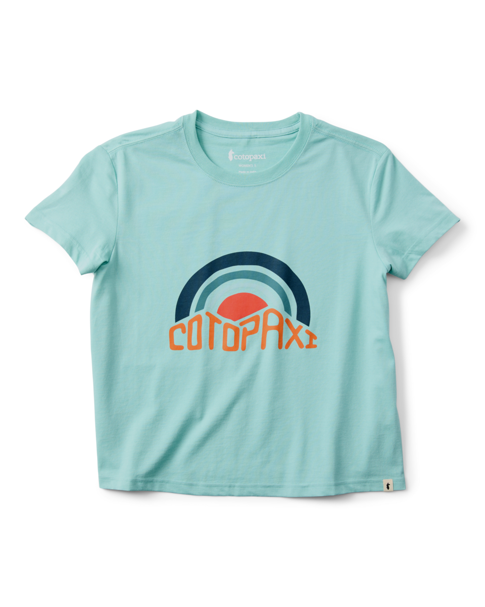 Sunset Embers T-Shirt - Women's - Tide Pool - US 5853