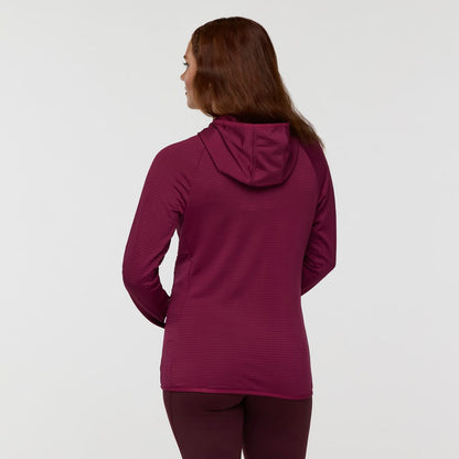 Otero Fleece Full-Zip Hooded Jacket - Women's - Blue Smoke - US 6079