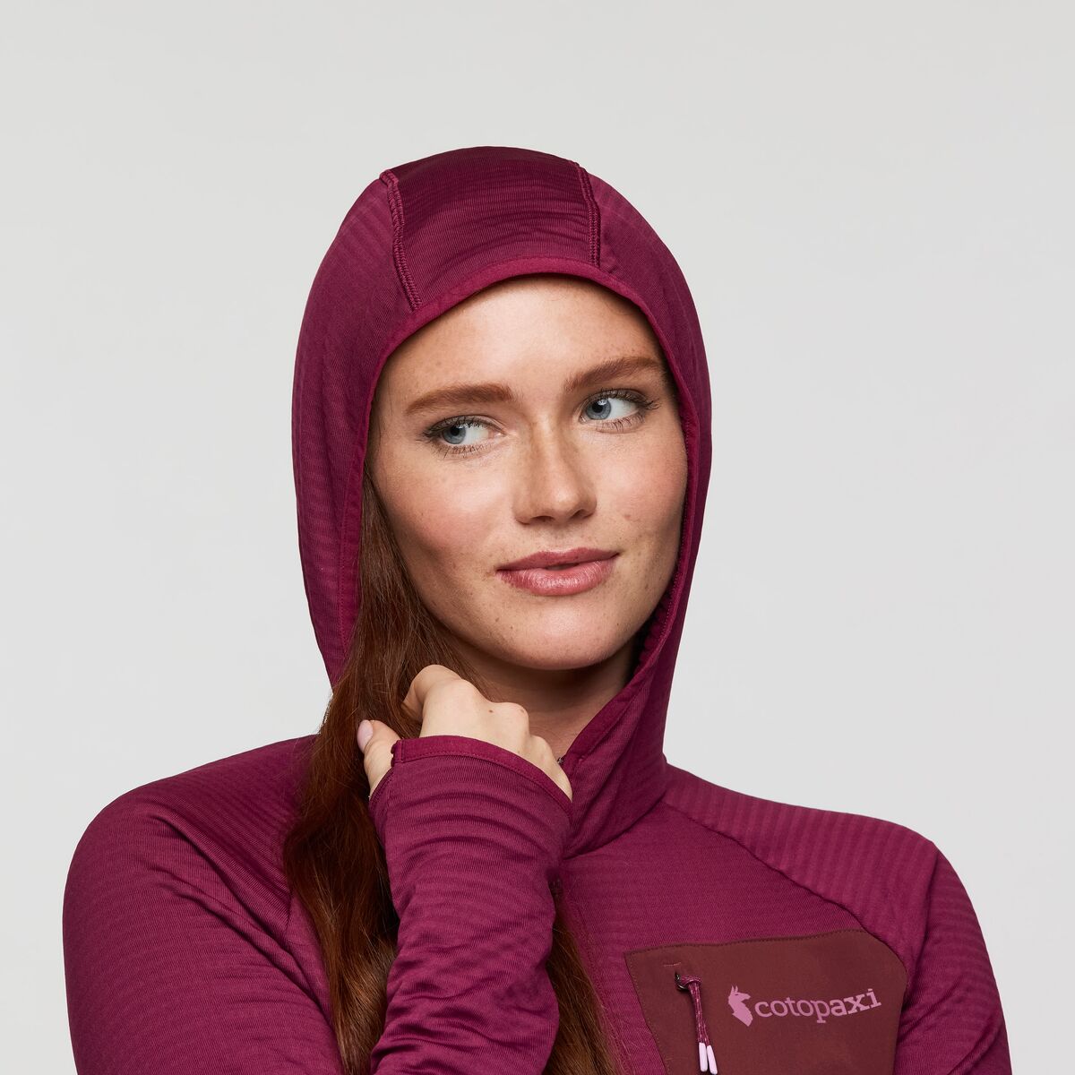 Otero Fleece Full-Zip Hooded Jacket - Women's - Blue Smoke - US 6079