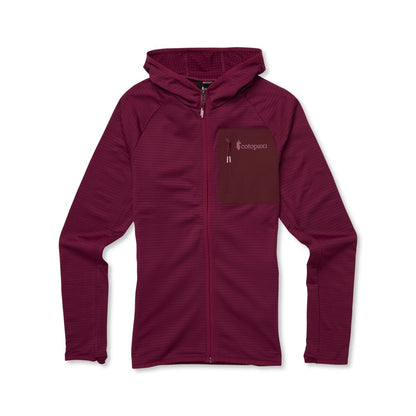 Otero Fleece Full-Zip Hooded Jacket - Women's - Blue Smoke - US 6079