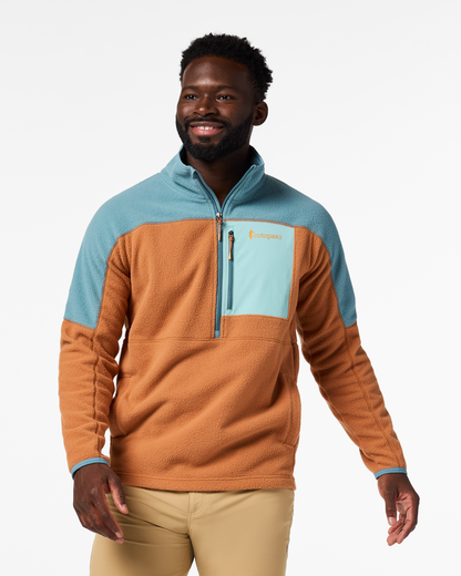 Abrazo Fleece Half-Zip Jacket - Men's - Everglade/Whiskey - US 5904
