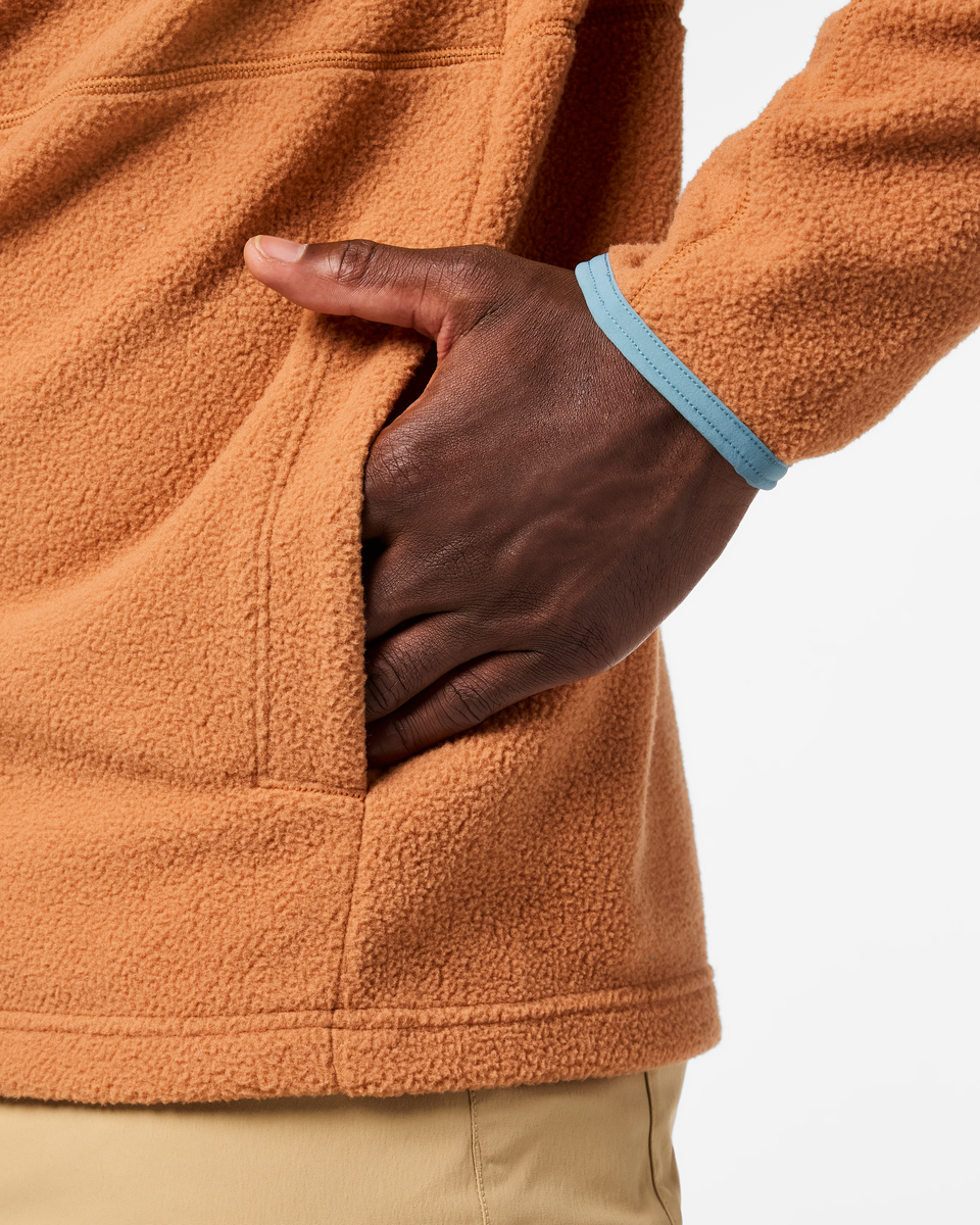 Abrazo Fleece Half-Zip Jacket - Men's - Everglade/Whiskey - US 5904