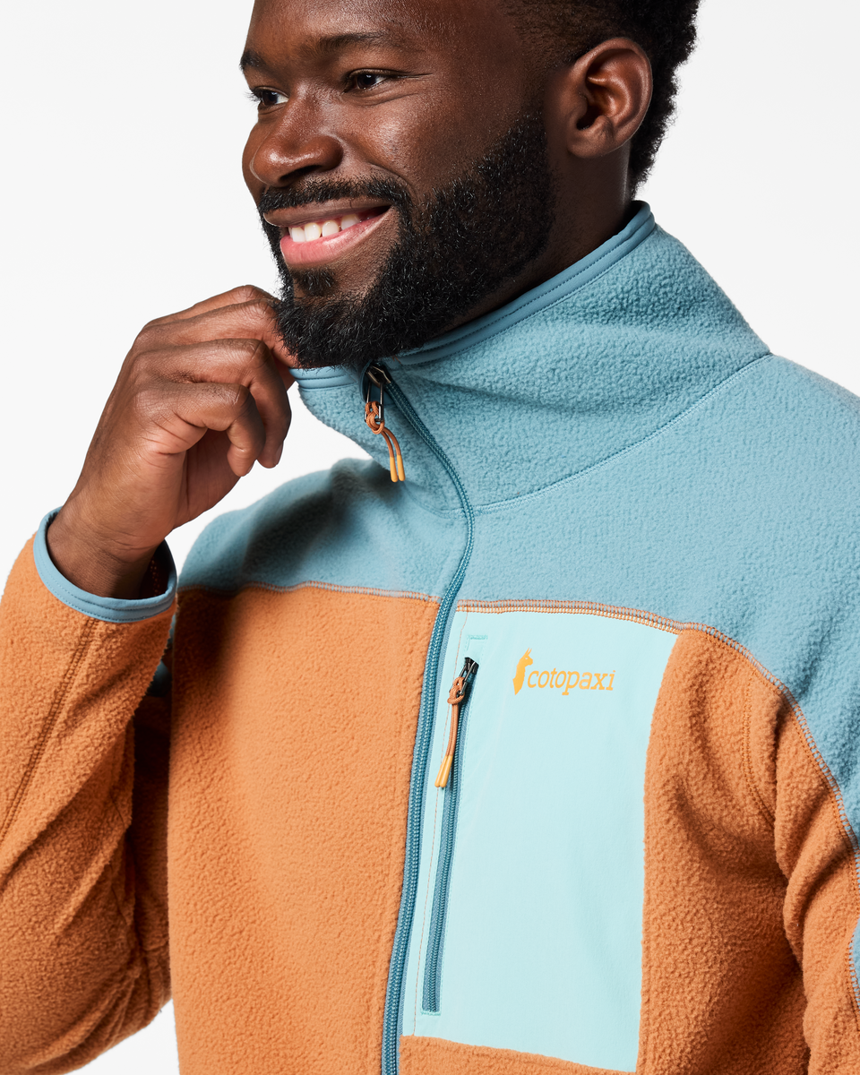Abrazo Fleece Half-Zip Jacket - Men's - Everglade/Whiskey - US 5904