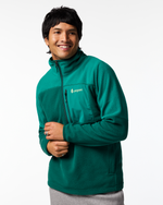 Abrazo Fleece Half-Zip Jacket - Men's - Malachite/Kale - US 4561