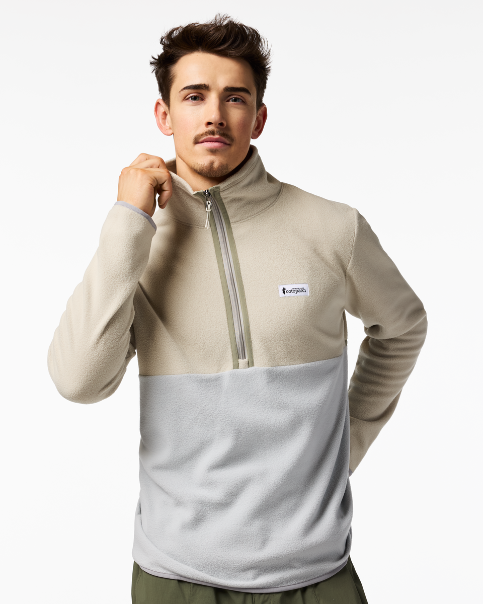 Amado Fleece Pullover - Men's - Mineral/Vapor - US 7513