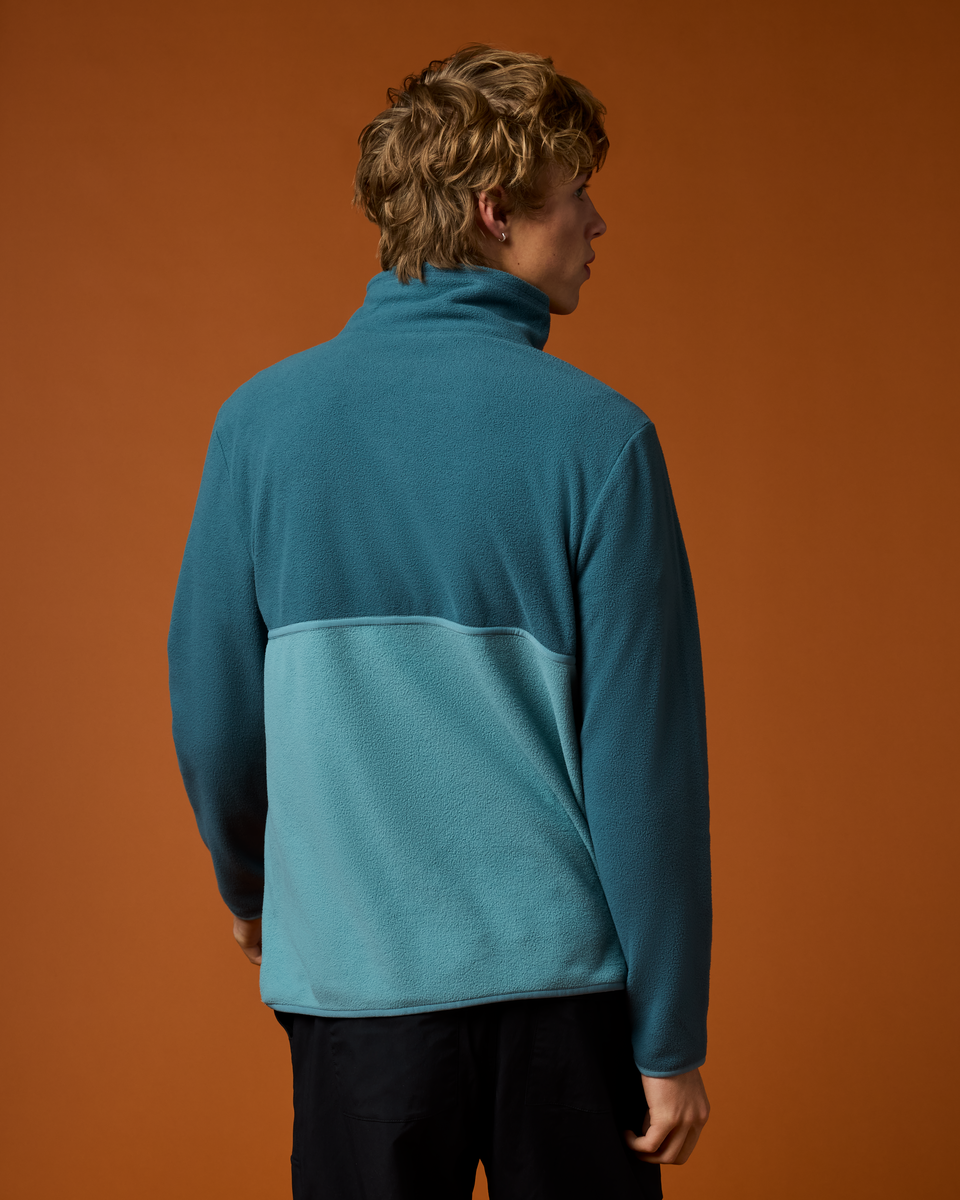 Amado Fleece Pullover - Men's - Ocean/Everglade - US 7072