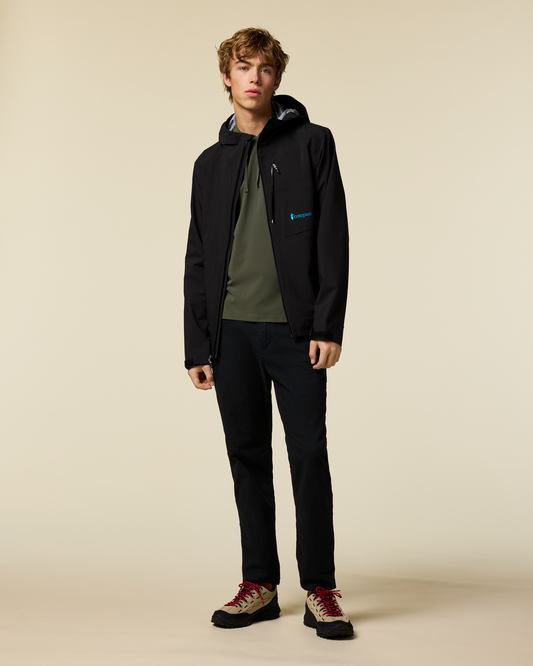 Impermeo 3L Hooded Shell Jacket - Men's - Cotopaxi Black - US 4411