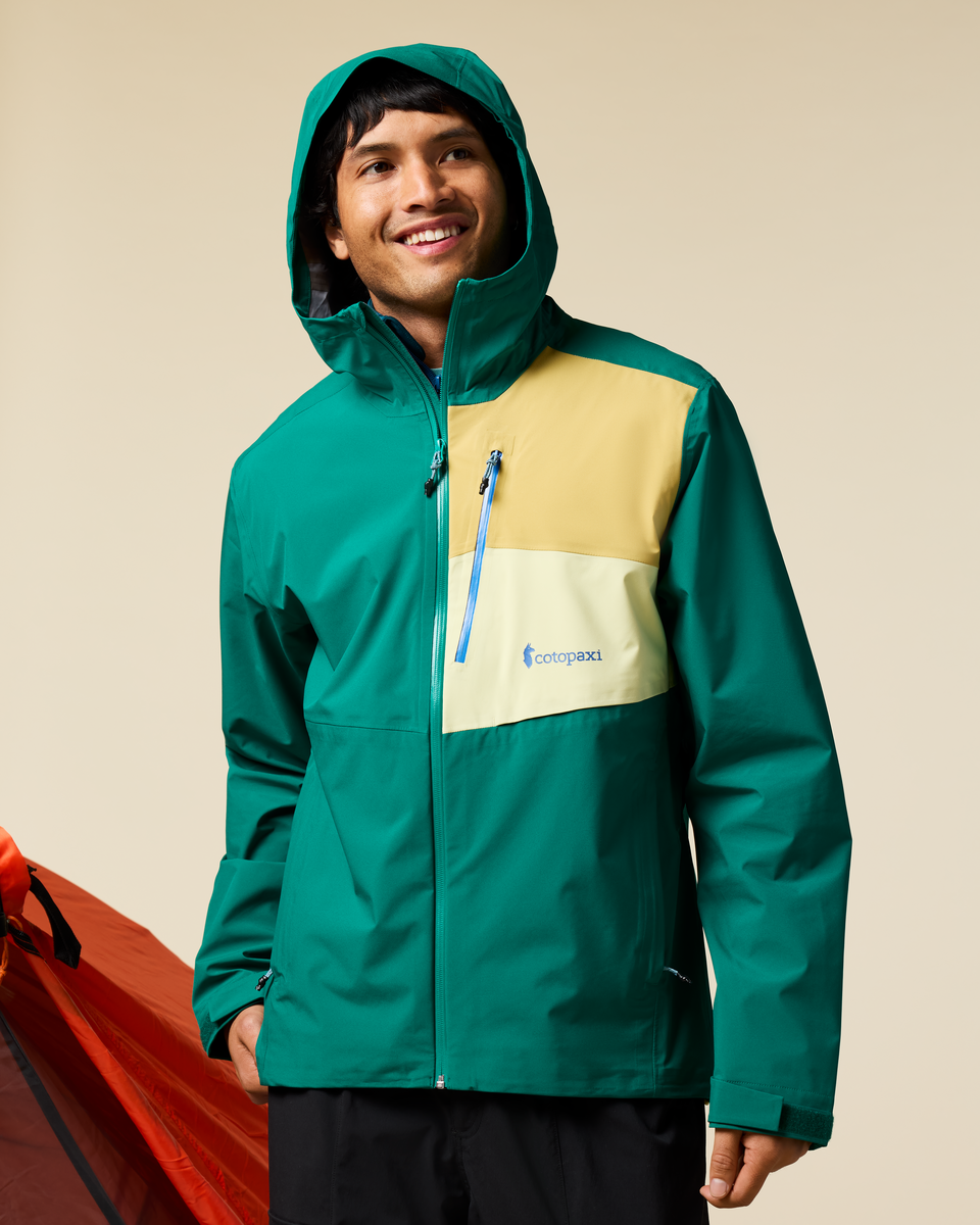 Impermeo 3L Hooded Shell Jacket - Men's - Malachite - US 5101