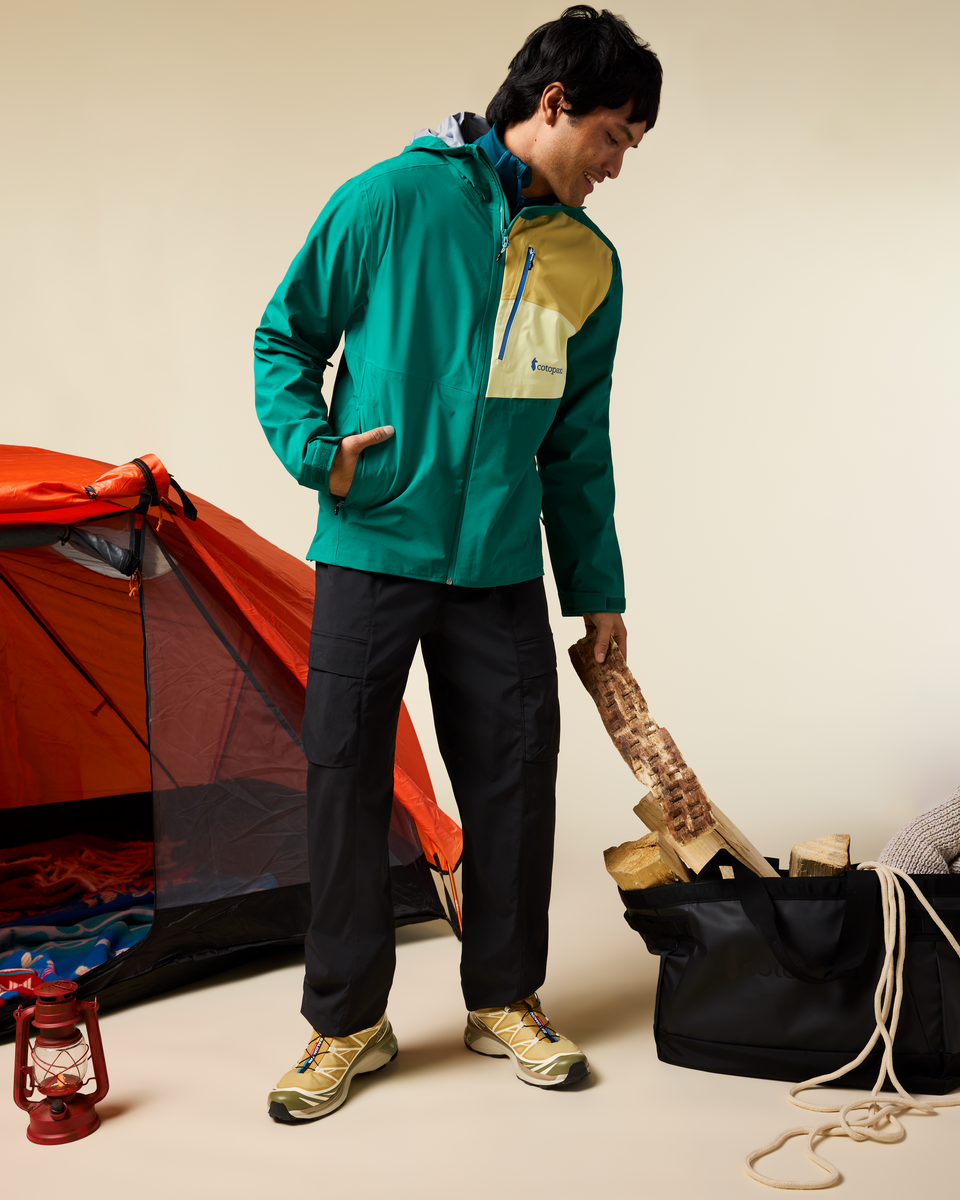 Impermeo 3L Hooded Shell Jacket - Men's - Malachite - US 5101