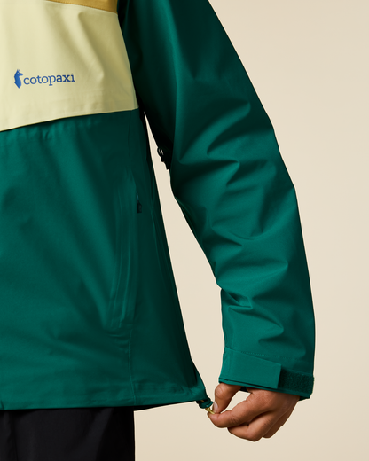 Impermeo 3L Hooded Shell Jacket - Men's - Malachite - US 5101