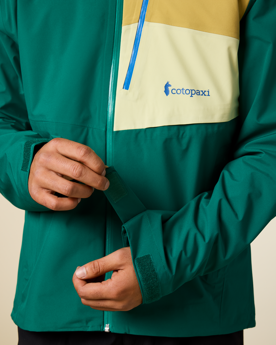 Impermeo 3L Hooded Shell Jacket - Men's - Malachite - US 5101
