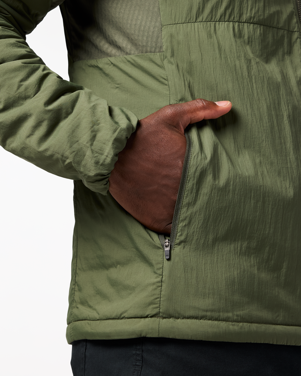 Pacaya 2.0 Insulated Hooded Jacket - Men's - Fatigue - US 7460