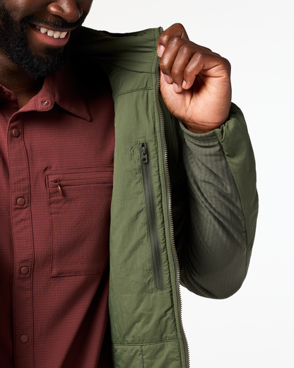Pacaya 2.0 Insulated Hooded Jacket - Men's - Fatigue - US 7460