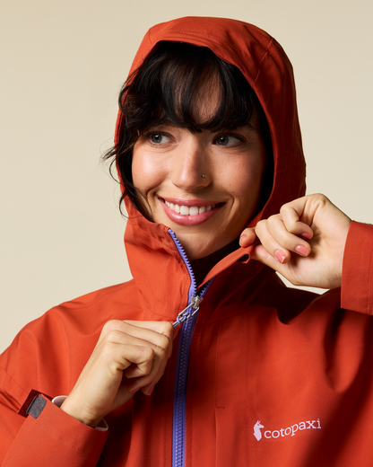 Cielo Rain Jacket - Women's - Chimayo/Grapefruit - US 3329