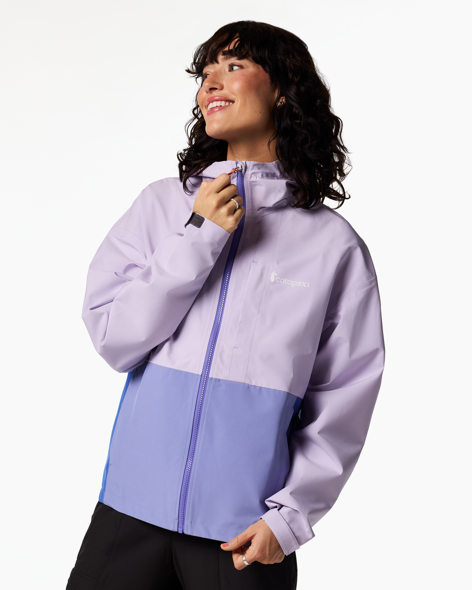 Cielo Rain Jacket - Women's - Moonbeam/Aster - US 3983