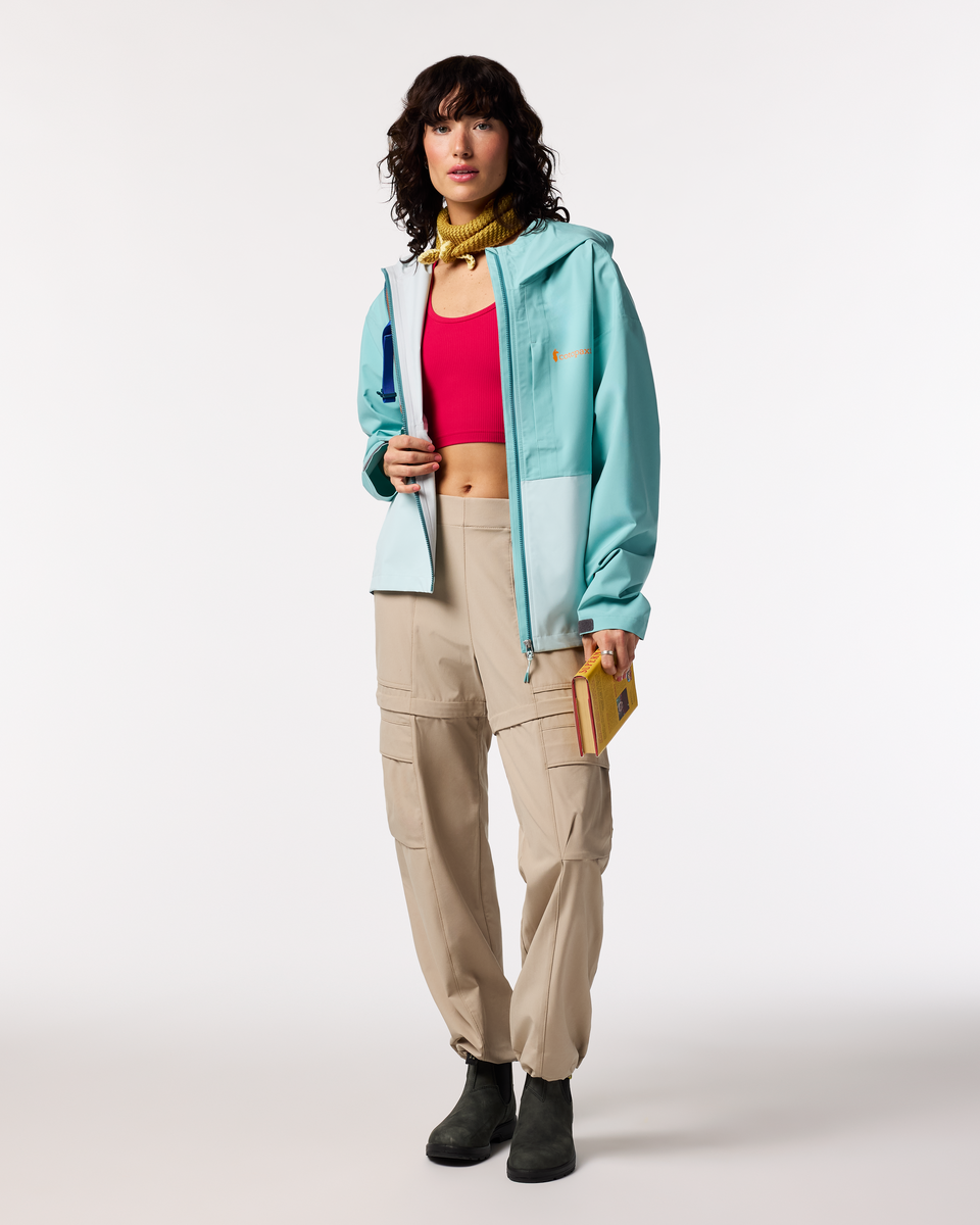 Cielo Rain Jacket - Women's - Tide Pool/Surf - US 3561
